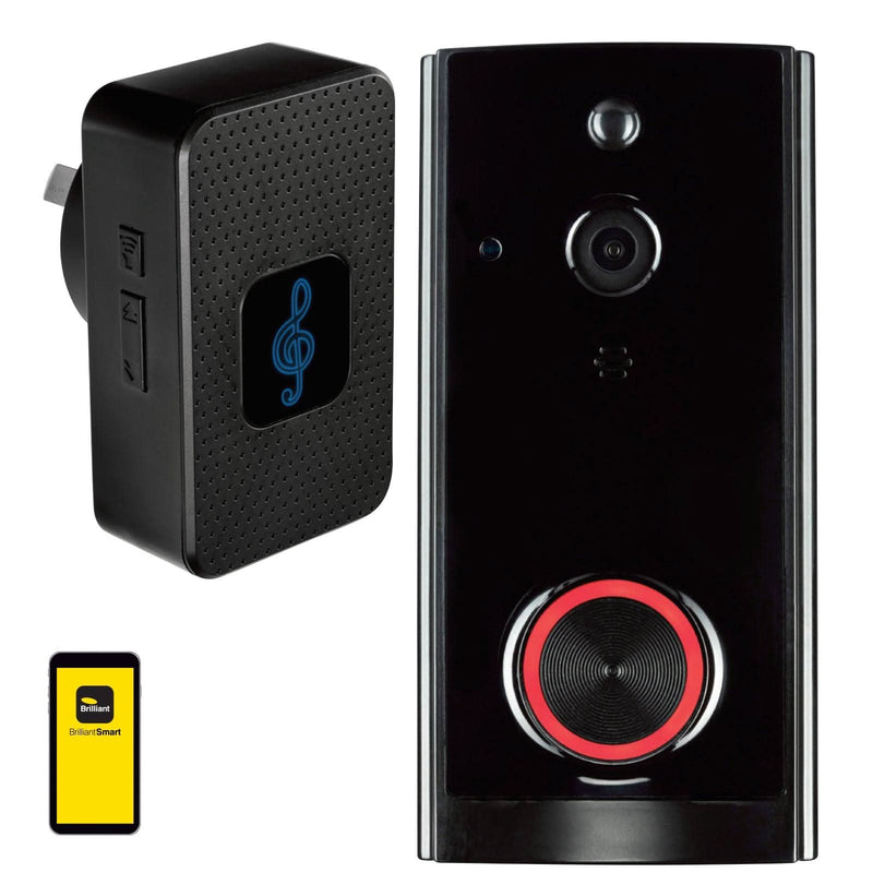 Brilliant Smart Wi-Fi Video Doorbell and Chime
