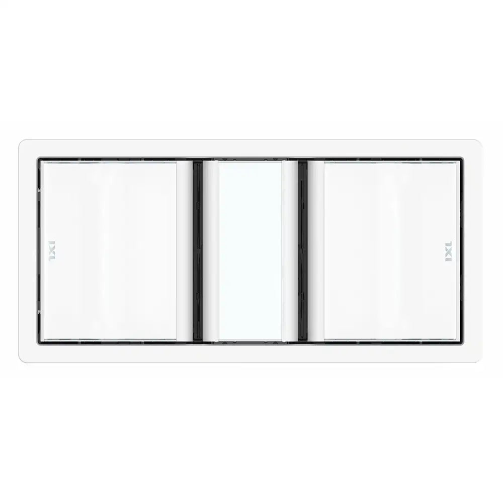 Tastic Luminate Dual 3 in 1 Bathroom Heater, Exhaust Fan & Light - White