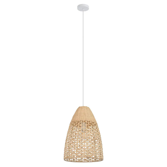 Sambucona Cane Boho Pendant Light