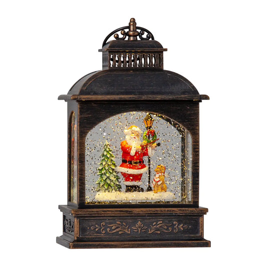 Xmas Winter Santa Lantern