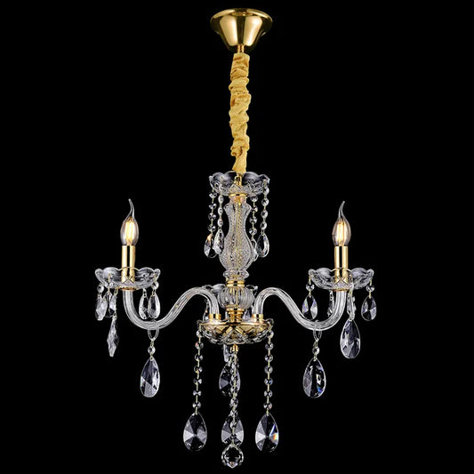 Bromley Crystal Chandelier - 3 Light
