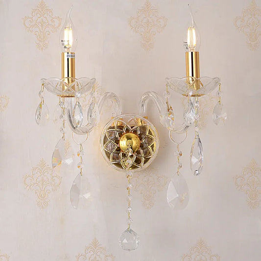 Bromley Crystal Wall Light