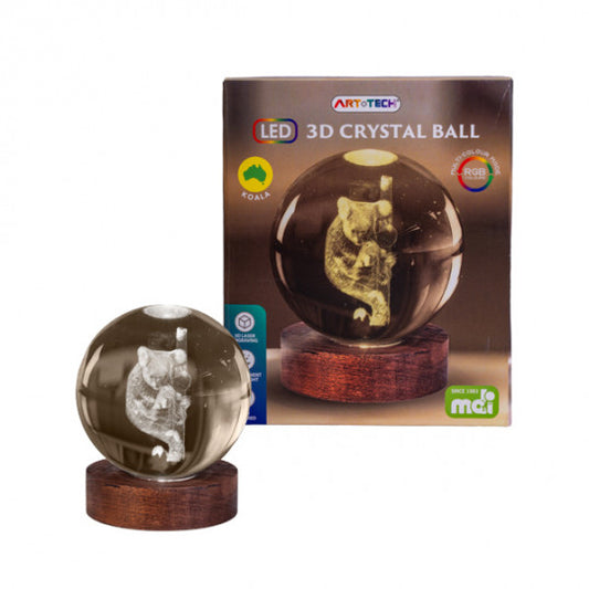 Koala 3D Crystal Ball Lamp