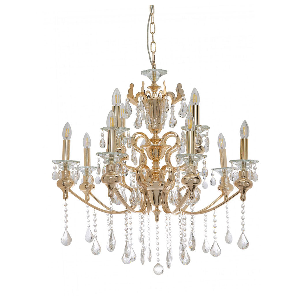 Amatrice 12 Light Crystal Chandelier