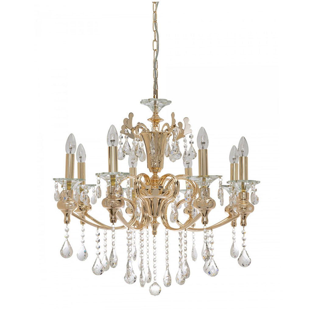 Amatrice 8 Light Crystal Chandelier