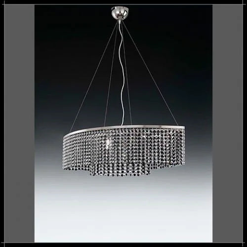 Arco 6 Light Crystal Chandelier