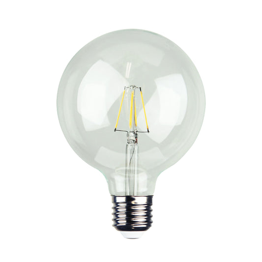 Led Filament G95 4W Dimmable E27 2700K