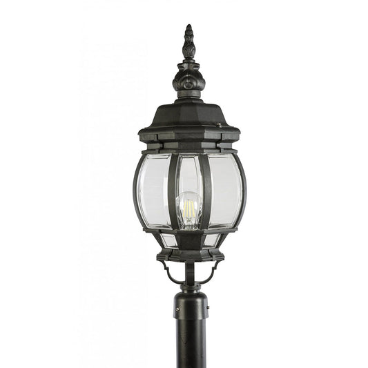 Baltimore 1 Light Post Top Light Black