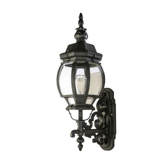 Baltimore Upward Wall Light Black
