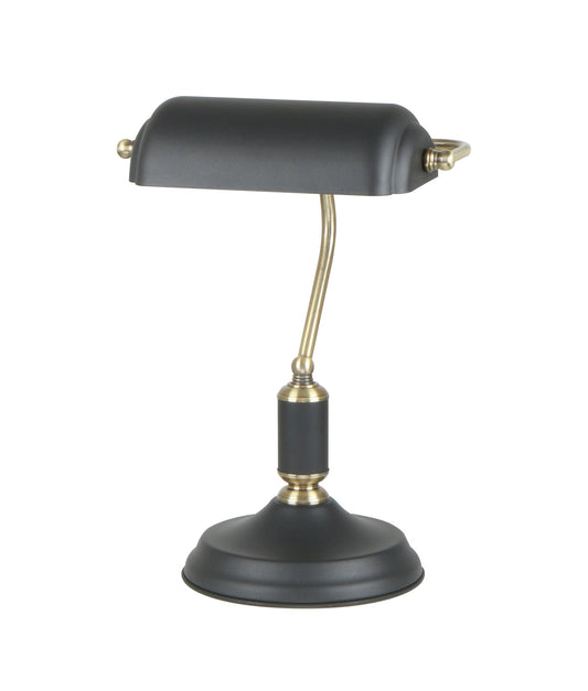 Banca: Interior Banker Lamps With Cylindrical Shade