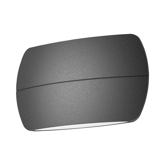 Bell 13w Up/Dn Wall Bracket Dark Grey