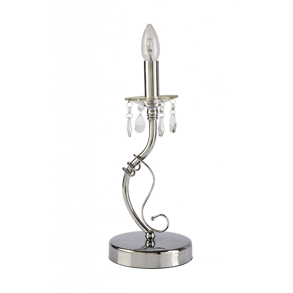 Bella 4 Light Table Lamp Crystal
