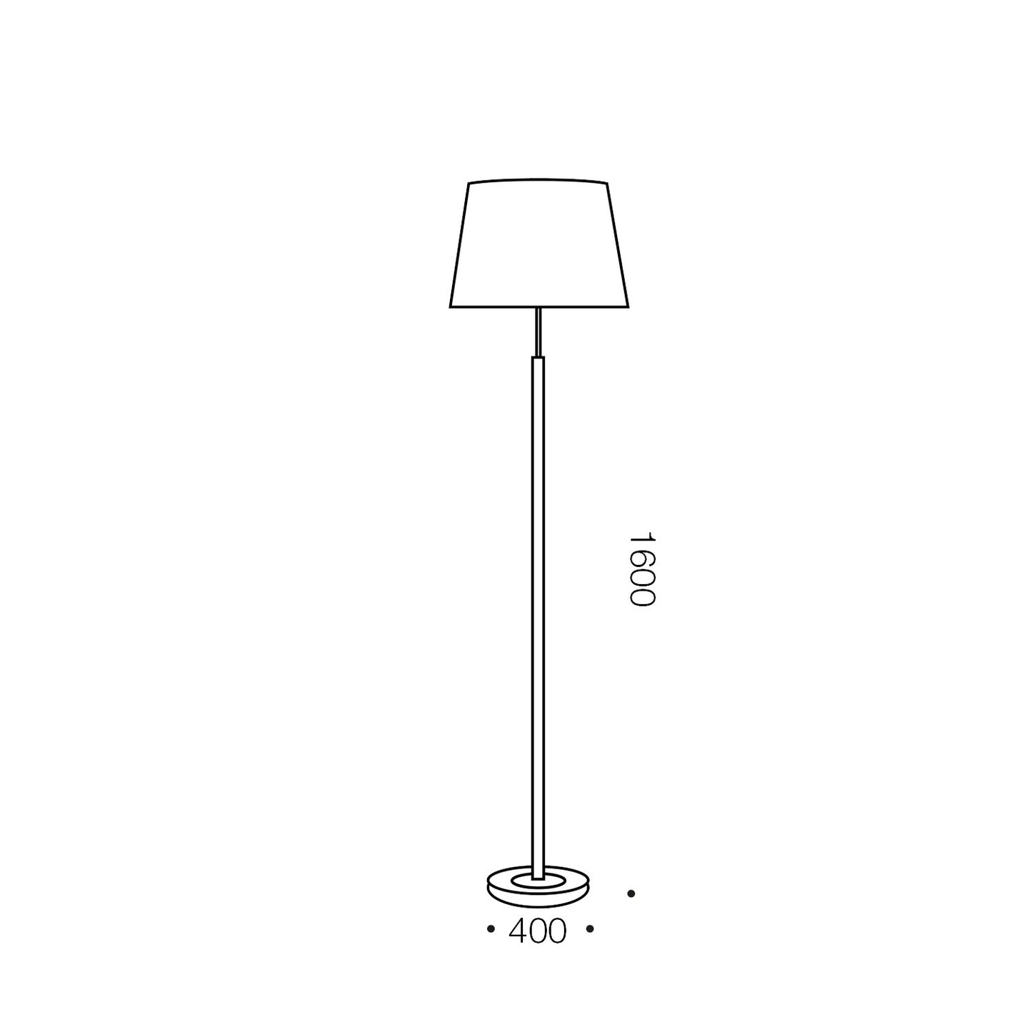 Belmore Chrome & Timber Floor Lamp