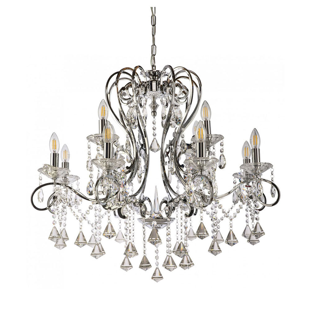 Boemia 12 Light Crystal Chandelier