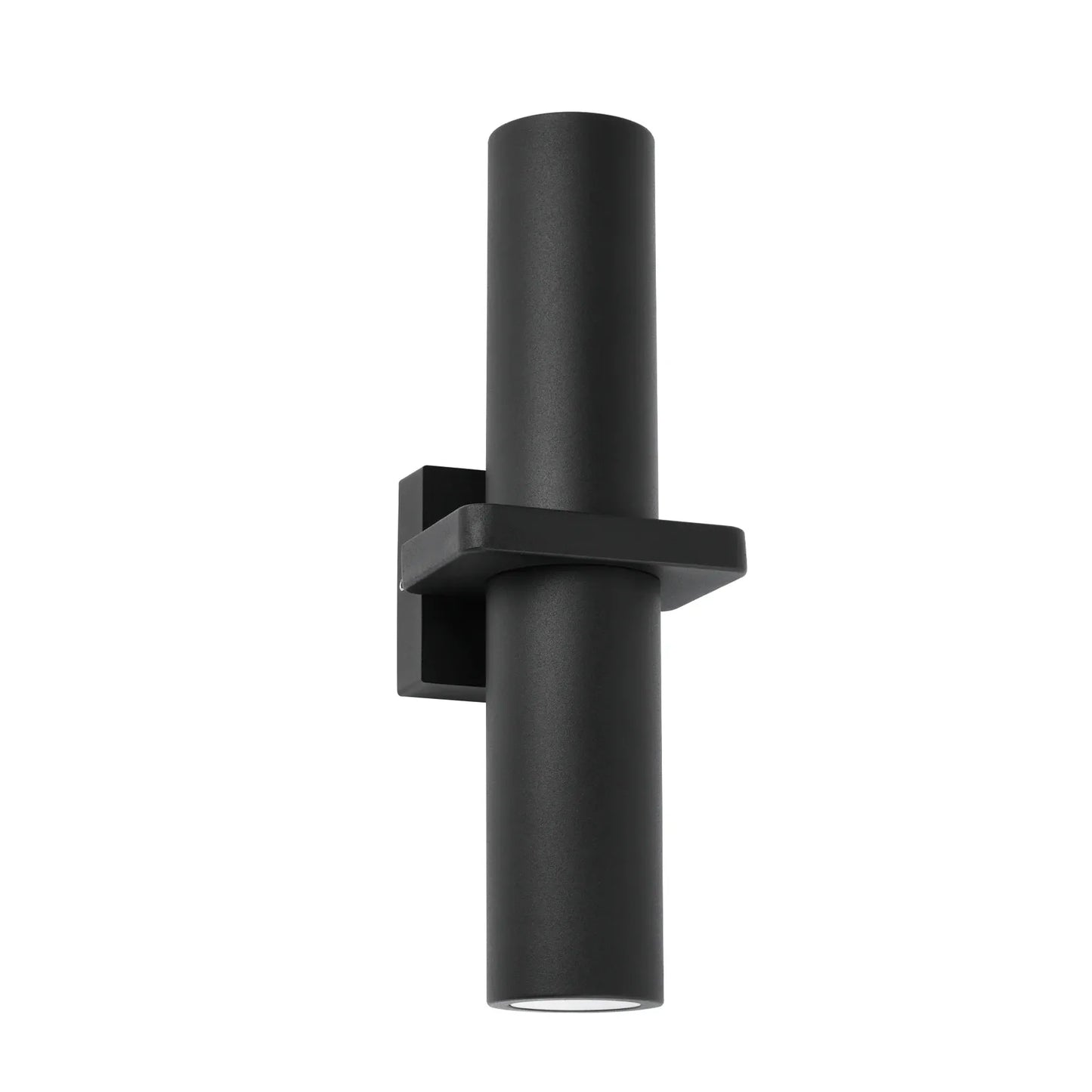 BRILLER: Exterior Black Up/Down Single / Double Pillar Spot Light IP65