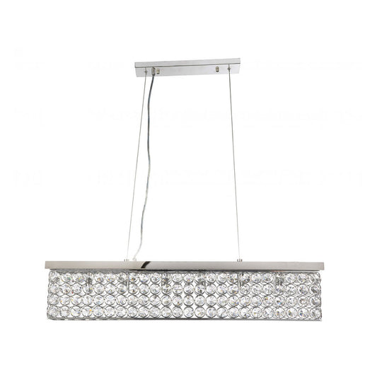 Bion 6 Light Crystal Pendant
