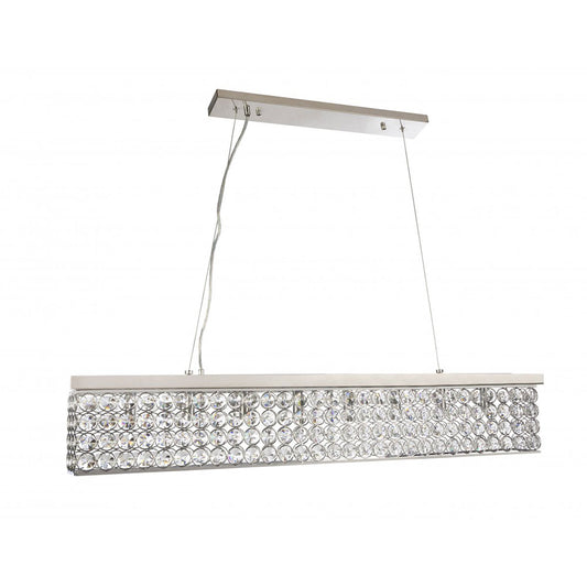 Bion 8 Light Crystal Pendant