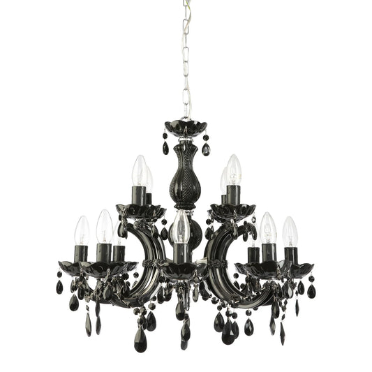 C-MAR-12 Chrome Chandelier