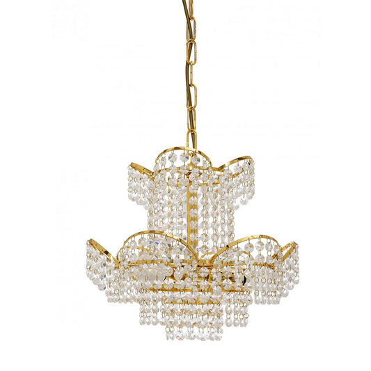 Cesta 3 Light Crystal Pendant