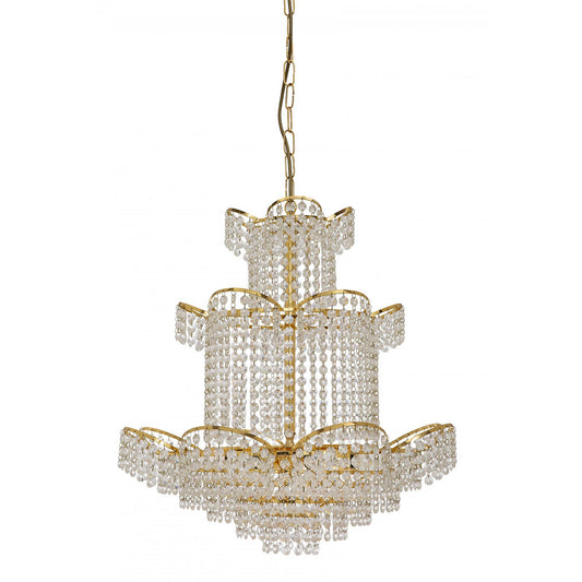 Cesta 6 Light Crystal Pendant