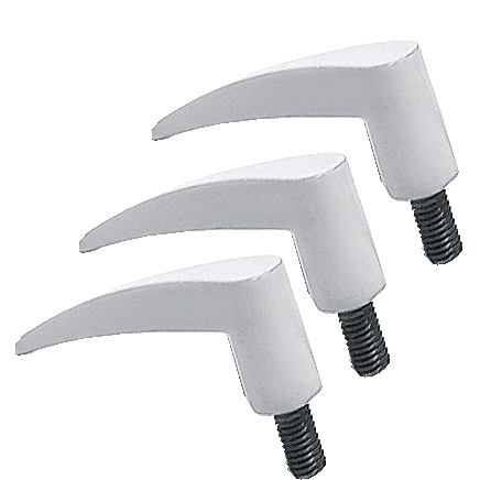 Set of 3 Claws in White