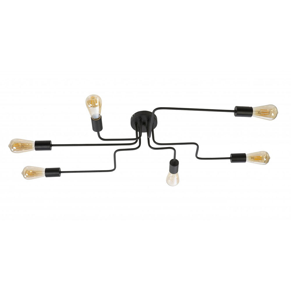 Clishe 6 Light Semi-Flush Mount Light