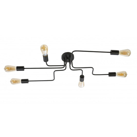 Clishe 6 Light Semi-Flush Mount Light