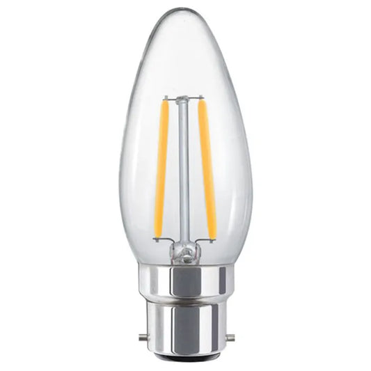 Candle C35 LED Filament Light - B22
