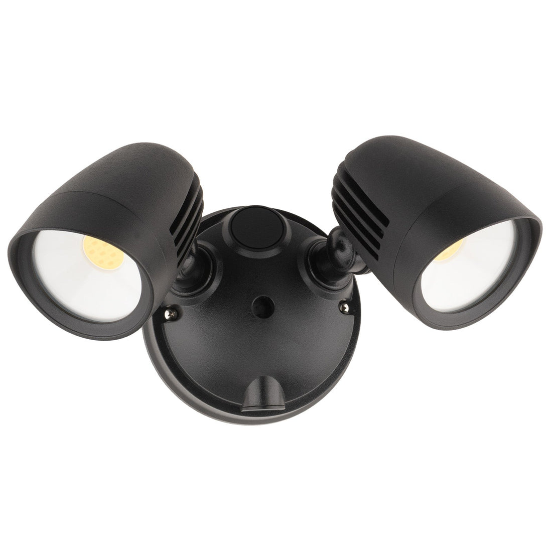 Cicero Tri-colour Twin Head Security Flood Light