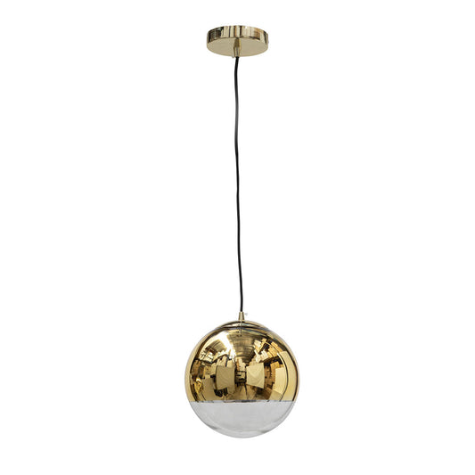 DALIDA-25 Gold Mirror Ball Pendant