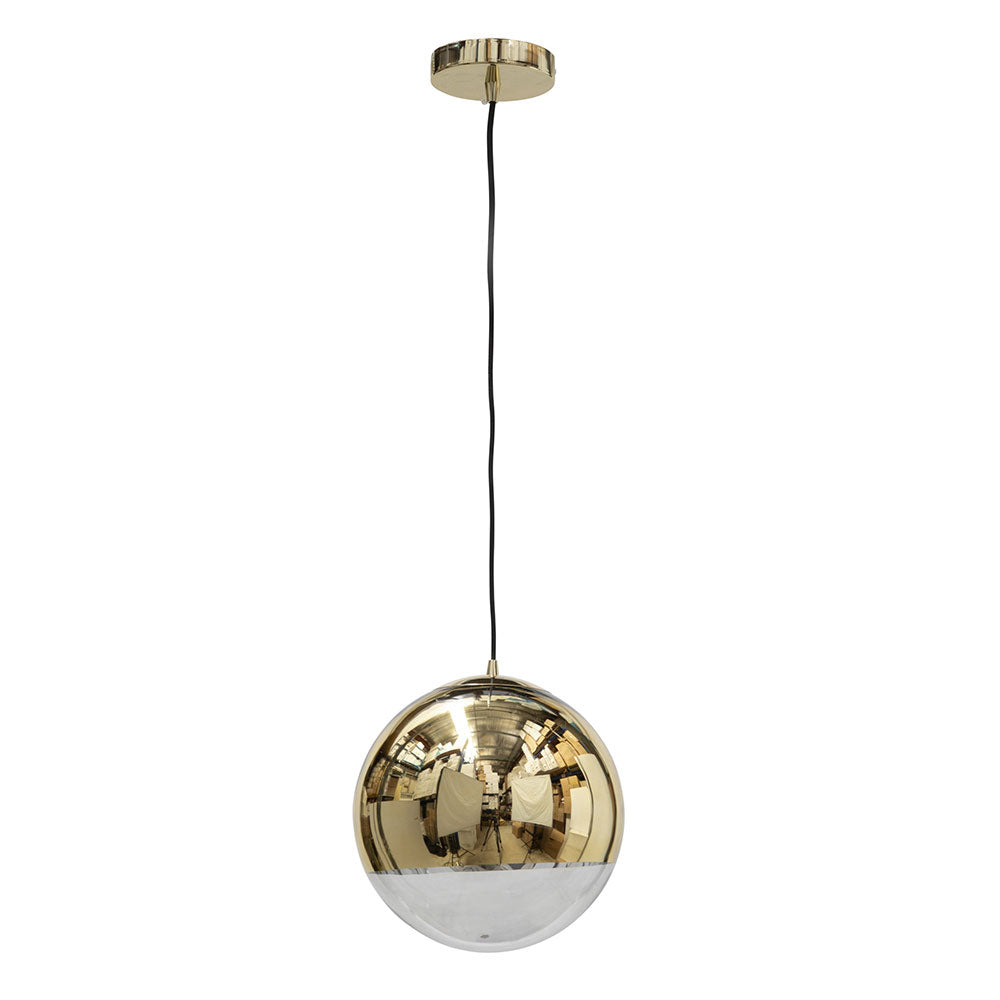 DALIDA-30 Gold Mirror Ball Pendant