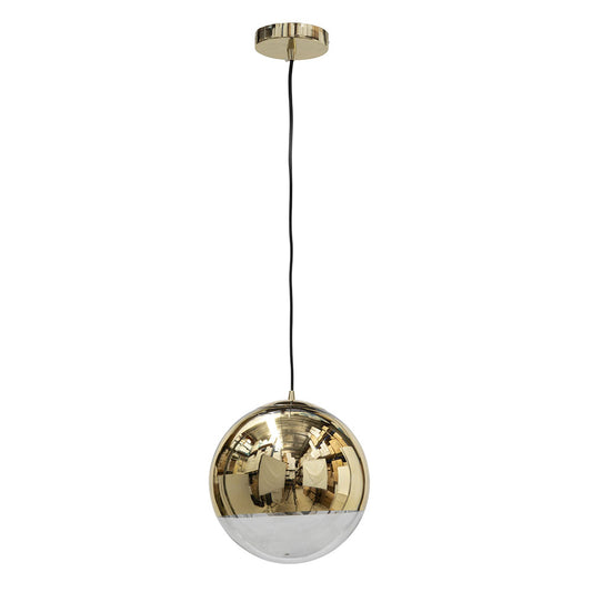 DALIDA-30 Gold Mirror Ball Pendant