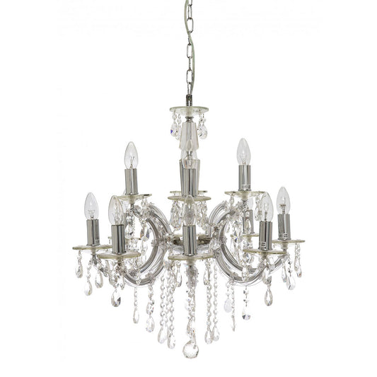 Davinci 12 Light Crystal Chandelier