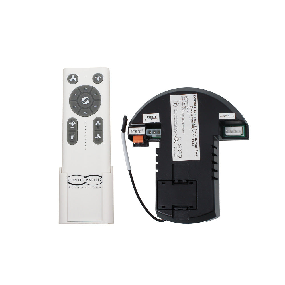 DC V2 9 Spd Rem Pack (Evolve 48"&52"/Next Creation/New Image/Pinnacle & Polar) with Light