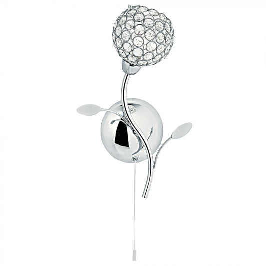 Elegant Floral Wall Light