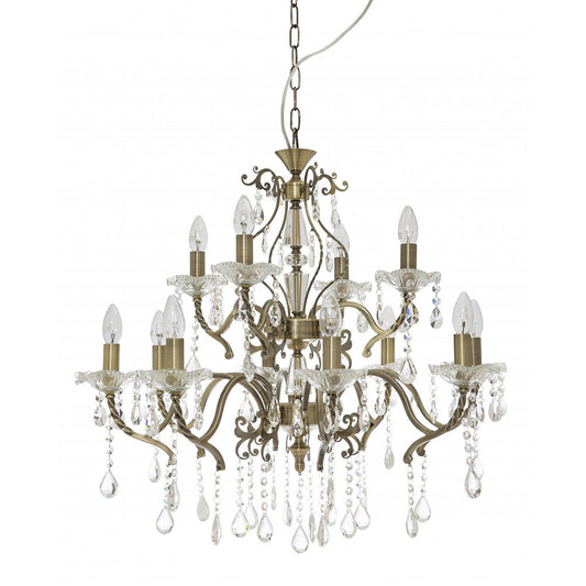 Giovana 12 Light Crystal Chandelier