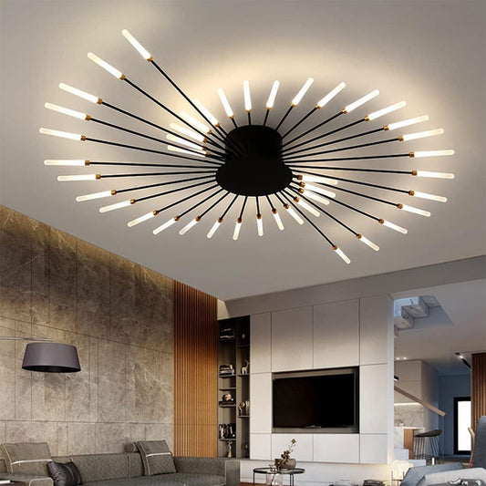 Girandola 42 Light LED Flush Ceiling Light