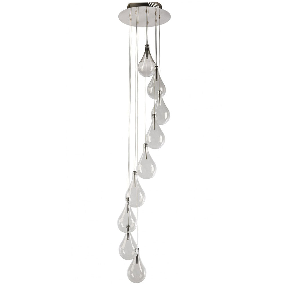 Grape 13.5W Spiral LED Pendant