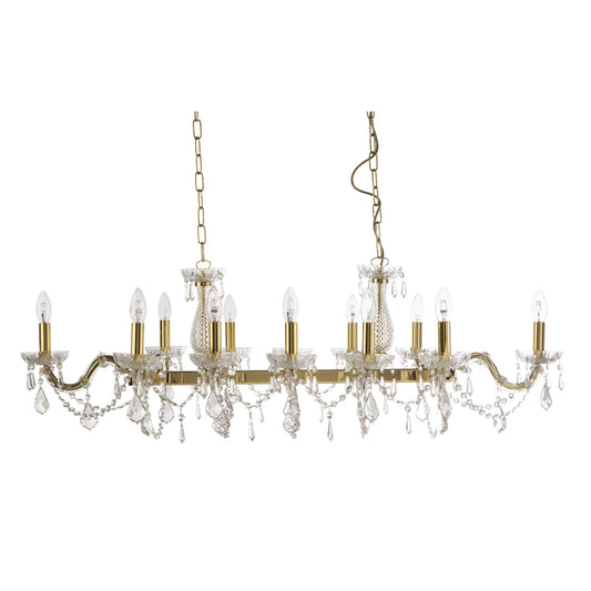 Graz 16 Light Crystal Chandelier