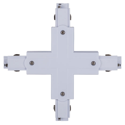 Three Circuit Track X-shape Connector