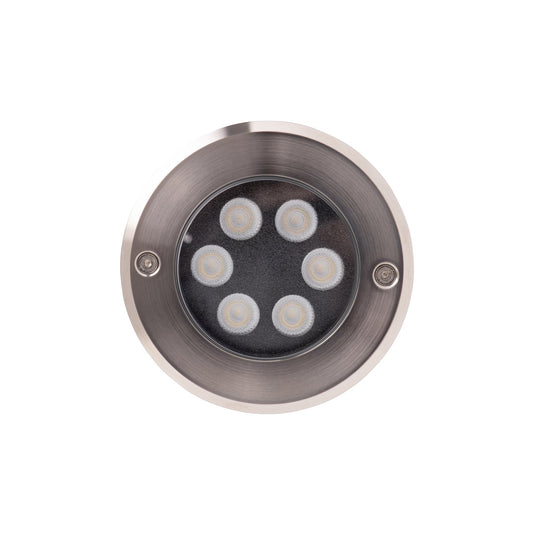 24v DC Round Adjustable Inground Light - 150mm Face