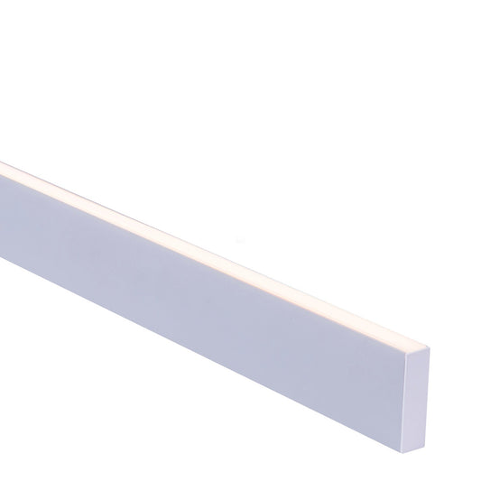 Silver 20x70mm Aluminium profile with diffuser kit