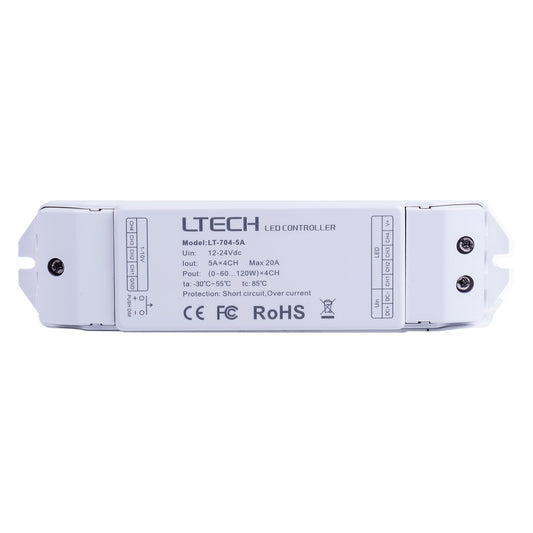 0-1/10V LED Strip Controller 24v DC To Suit RGBW LED Strip