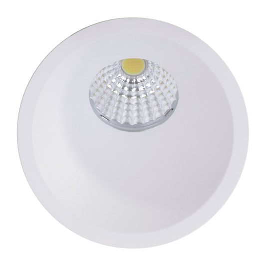 Recessed Round Wall Washer Dimmable LED Downlight - 90mm