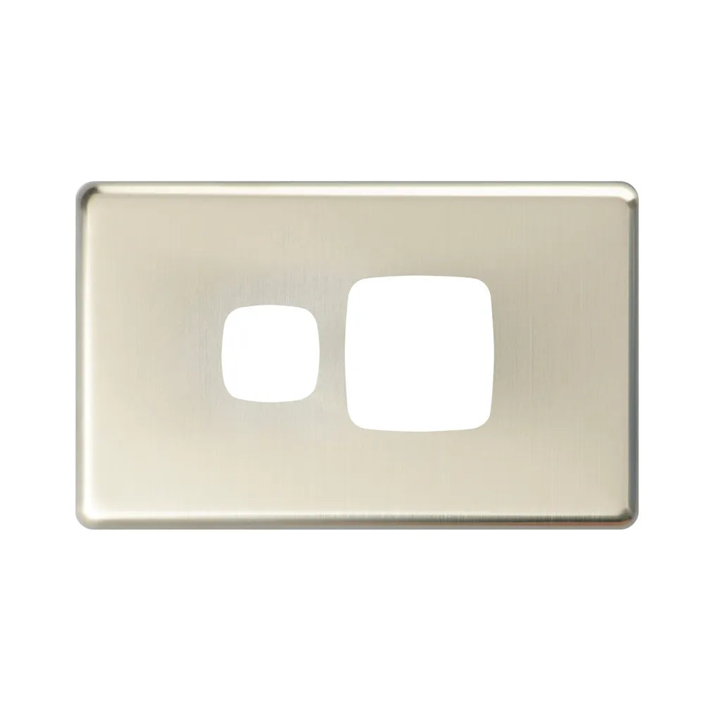 Excel - Single Powerpoint Coverplate - 1 Gang