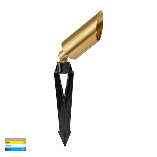 Single Adjustable Spike Spotlight - 225mm Spike Solid
