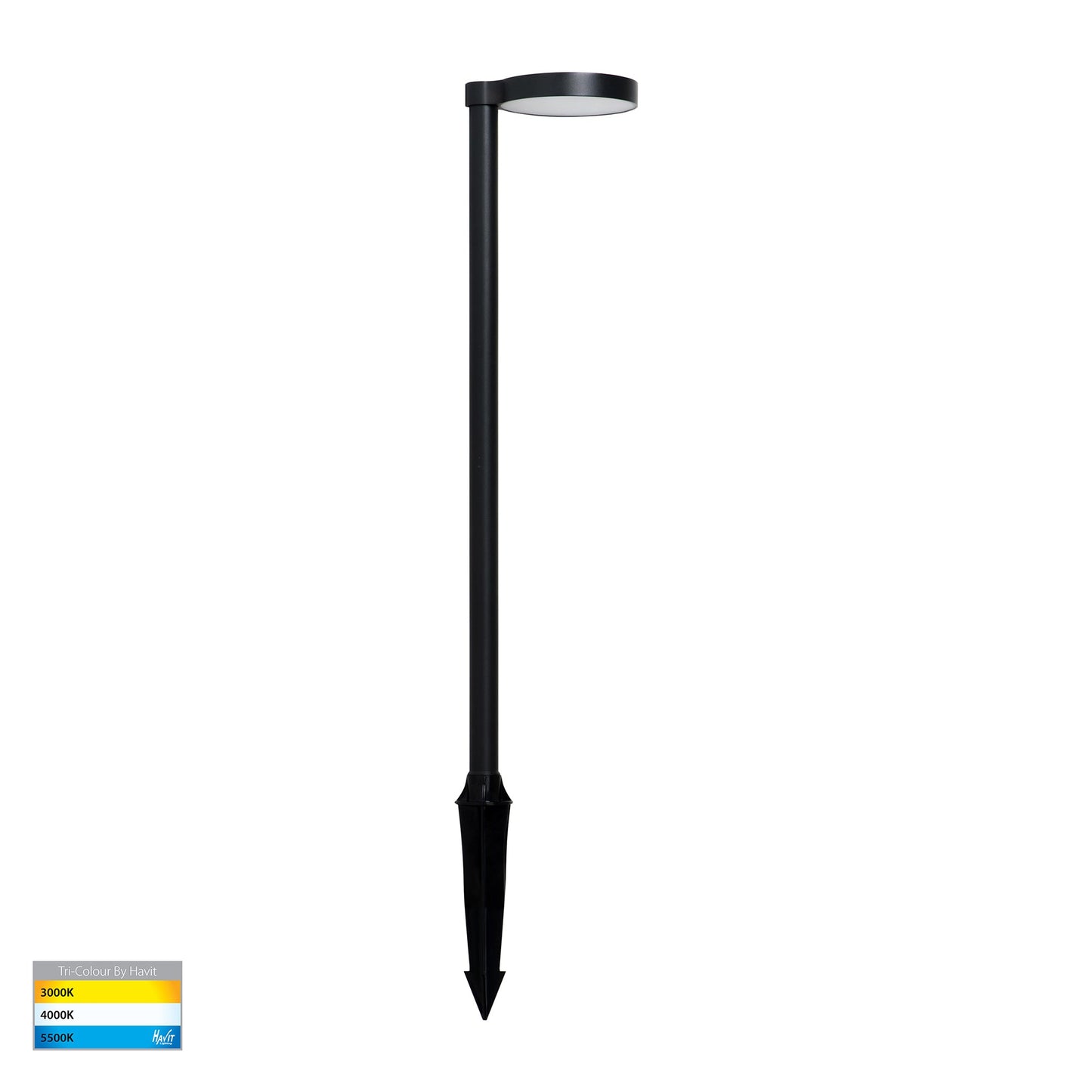 Liueg Aluminium Bollard Light with Spike