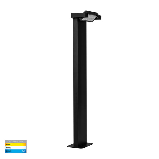 Locu Single Aluminium 1 Light Adjustable Bollard - 790mm
