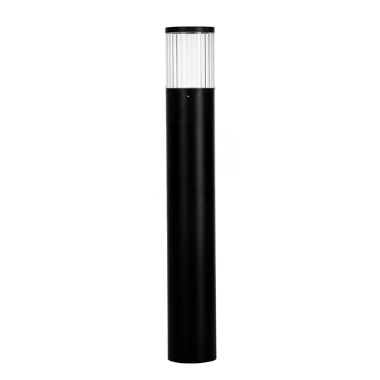 Prisma Aluminium Black LED Bollard Light