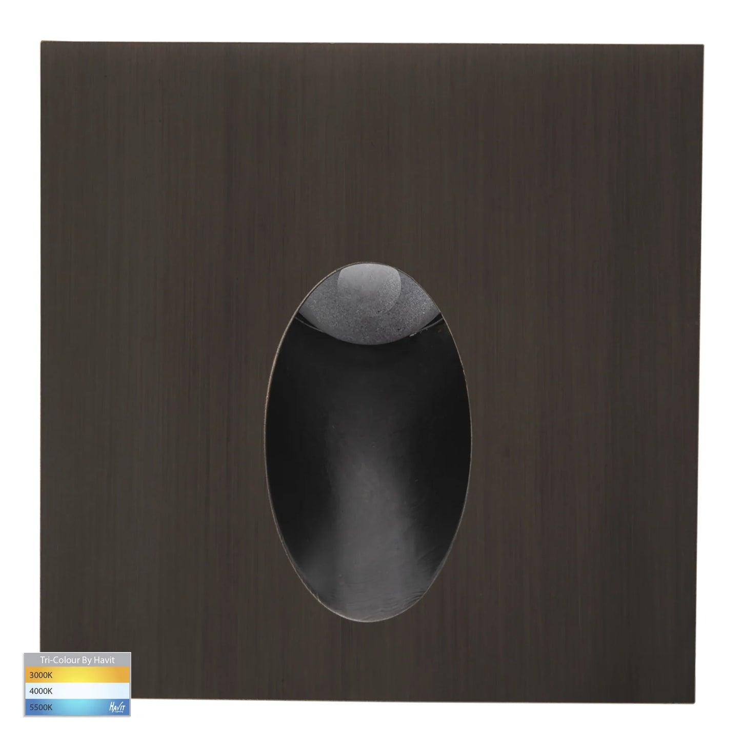 Curved Antique Brass Surface Mounted Wall Light